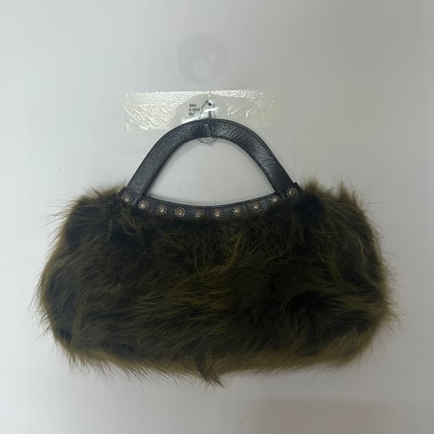 grass fur bag 