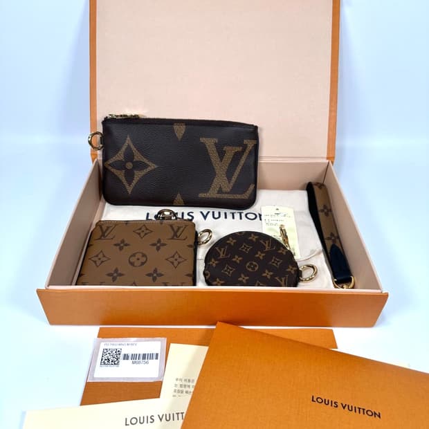 루이비통 트리오 파우치