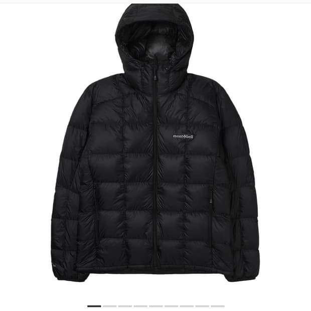 몽벨 슈페리어 다운 파카 블랙