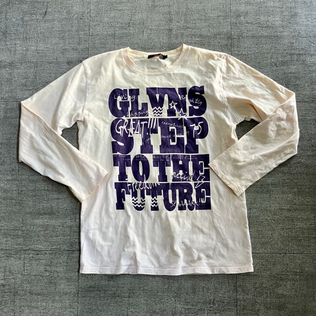 일본빈티지 Thruxton 핀터깔y2k 오리엔탈락펑크 롱슬리브 긴팔티셔츠