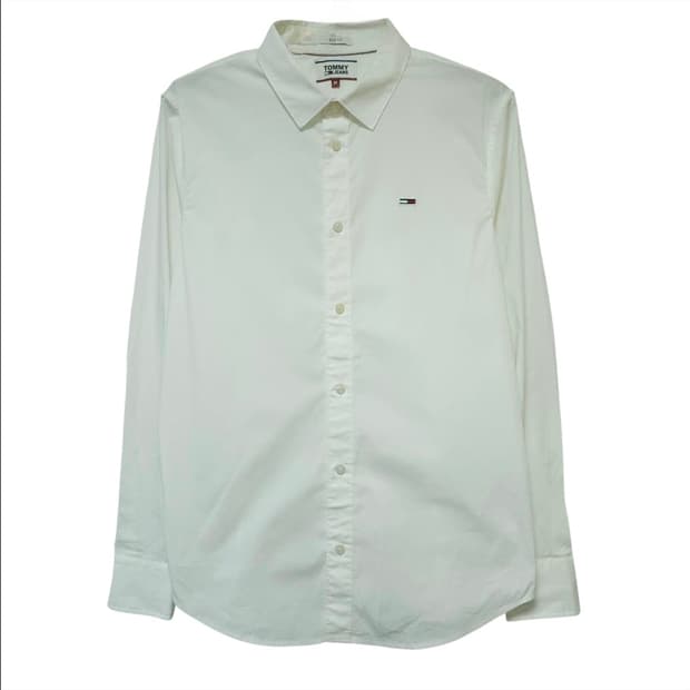 타미힐피거 흰색셔츠 남방 95-100