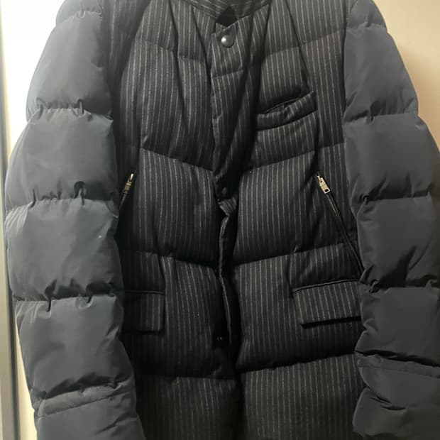 솔리드옴므 우영미 구스다운 패딩자켓