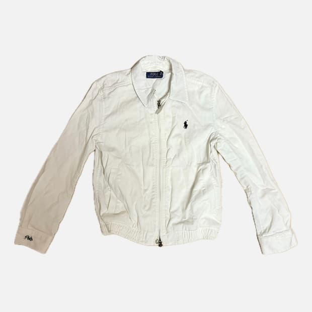 폴로 랄프로렌 여성 카라 투웨이 집업 자켓 XS