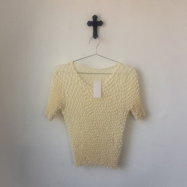 Pleats popcorn top