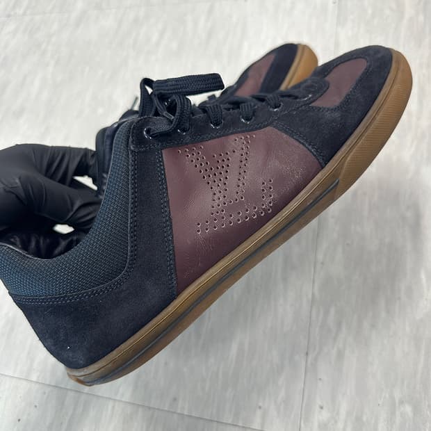 루이비통 LV 스웨이드 스니커즈 단화 운동화 사용가 있음 남성 260mm