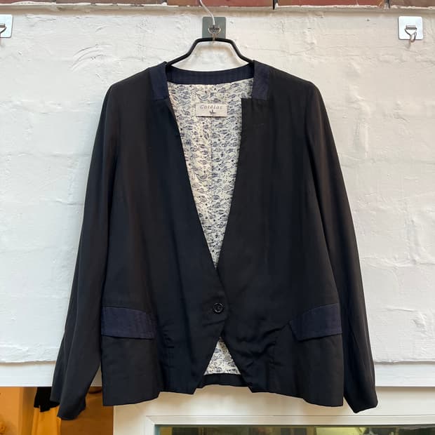 Cotelac 모달 큐프라 가디건 자켓 0