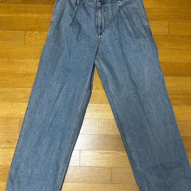 우영미 와이드 데님