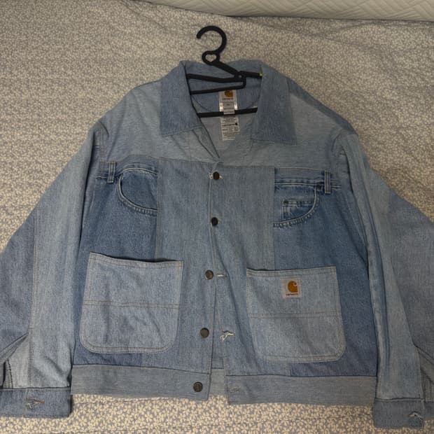 칼하트 데님 리폼 자켓