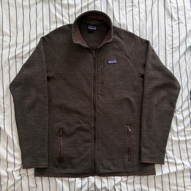 [patagonia] 파타고니아 브라운 플리스 자켓 후리스