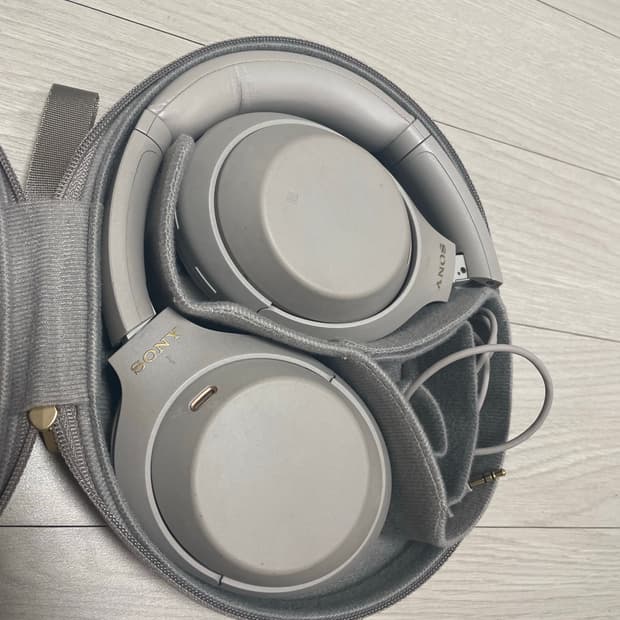 블루투스헤드셋 소니 1004xm4 샌드