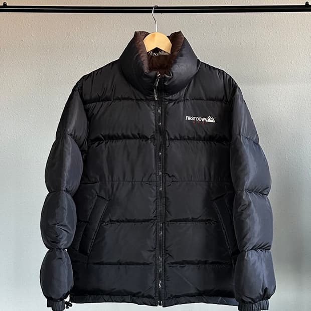 [M]퍼스트다운 리버시블 양면 푸퍼 패딩