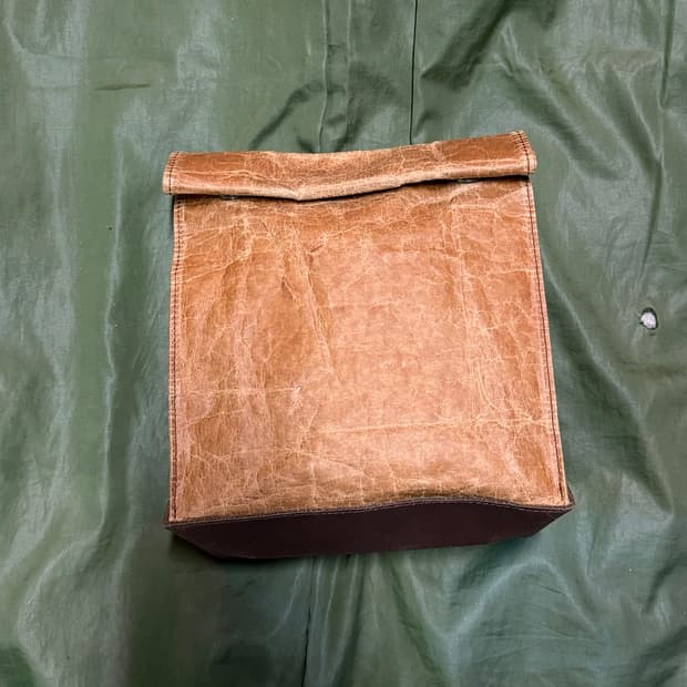 빈티지 크라프트 파우치 백