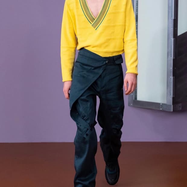 키코 코스타디노브 도르셋 에이프론 트라우저