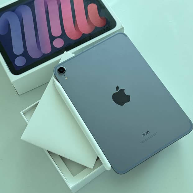 아이패드 미니 6세대 퍼플 셀룰러 64gb + 애플펜슬