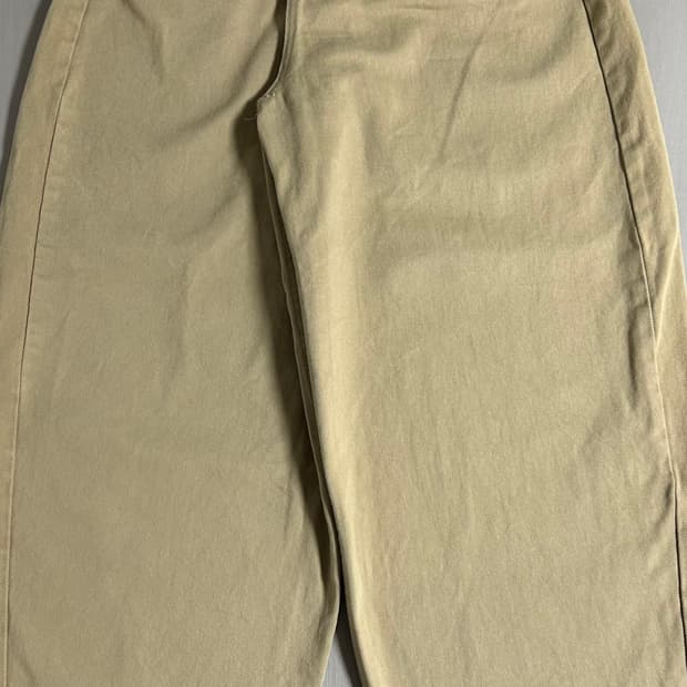 빈티지 베이지 데님 팬츠