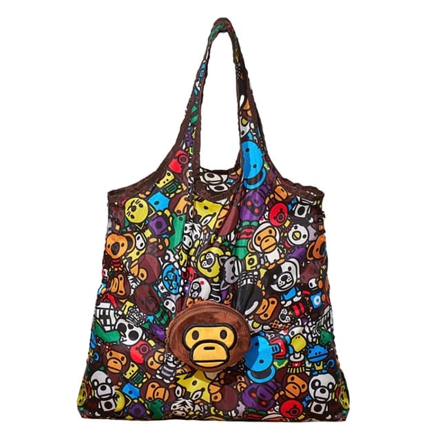 스타벅스X베이프 베이비 마일로 폴더블 백