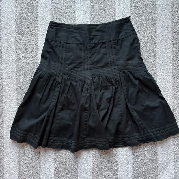 빈티지 미디스커트