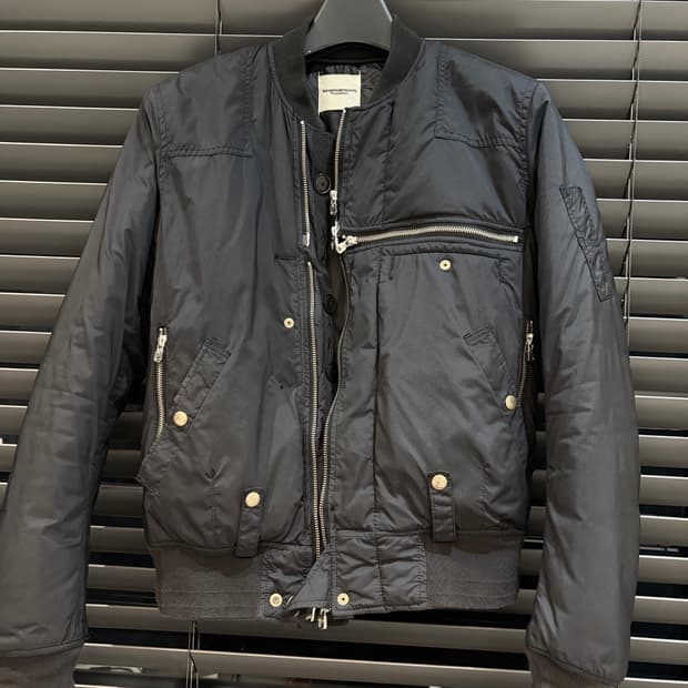 솔로이스트 / 16aw 플라이트 봄버 마원 자켓 48 사이즈