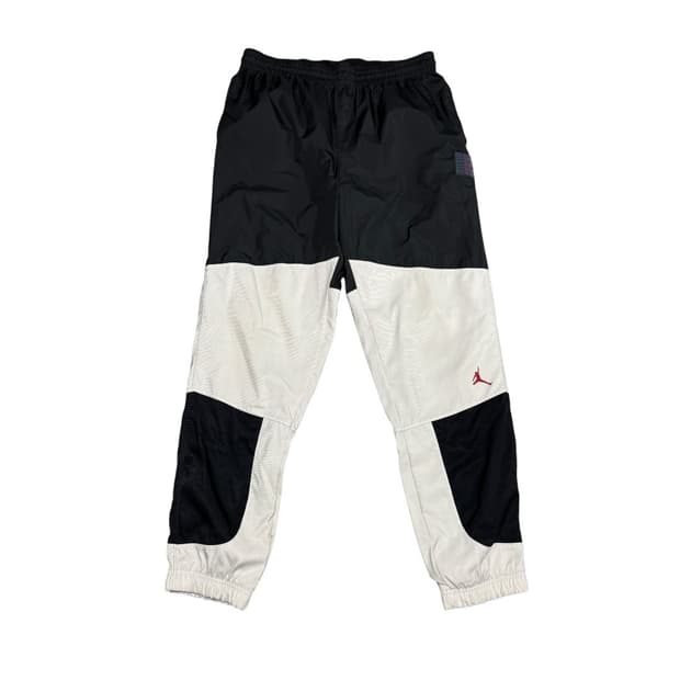 조던 블랙 화이트 배색 팬츠 