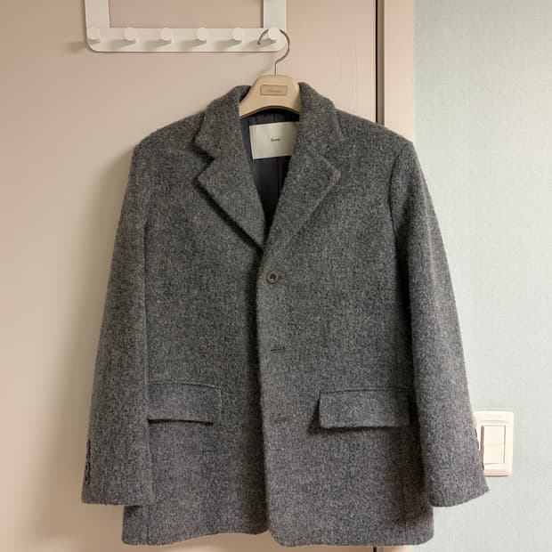 던스트 버클 울자켓