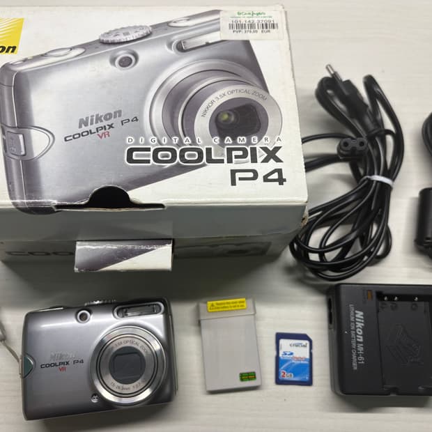 [풀박스]니콘 쿨픽스 p4 (Nikon coolpix p4)