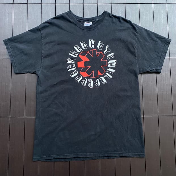 (L) 00s 레드핫칠리페퍼스 RHCP 밴드티 티셔츠