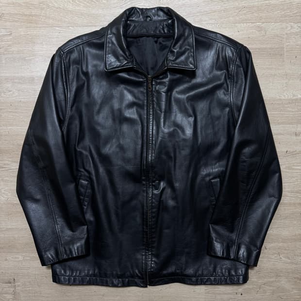 빈티지 소가죽 자켓