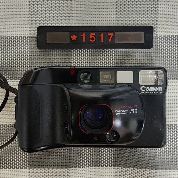 캐논 오토보이 3 데이터백 필름카메라