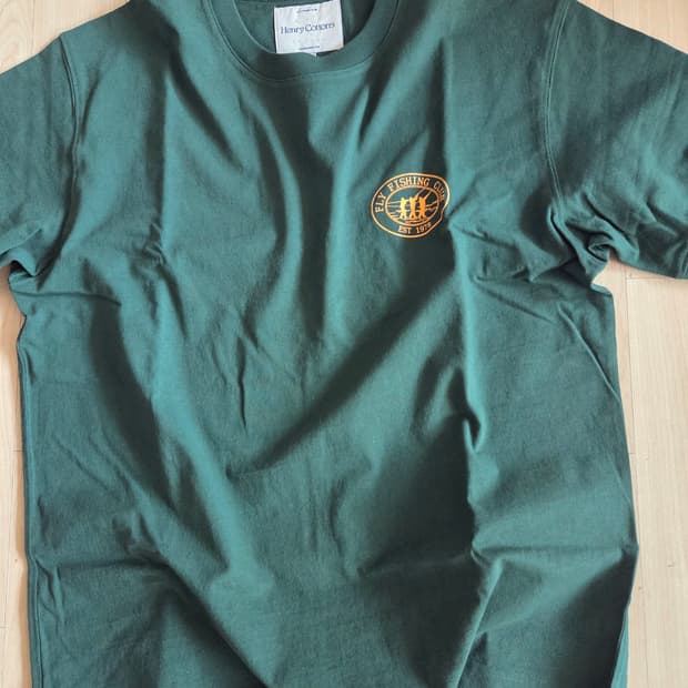 헨리코튼 FFC 반팔티셔츠 105 그린 새상품