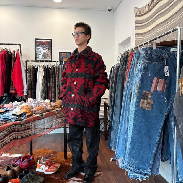 8-90's 울리치 나바호 웨스턴 자켓