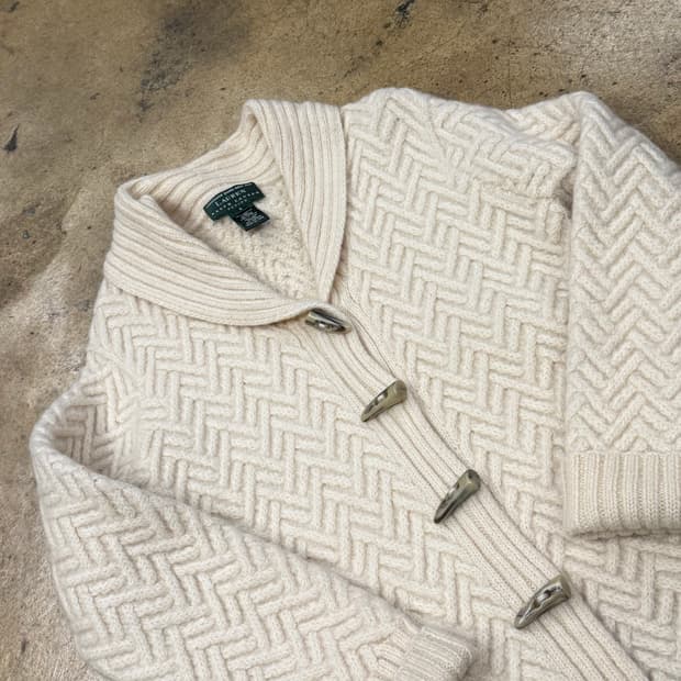 폴로 랄프로렌 코듀로이 골지 초코 브라운 자켓 