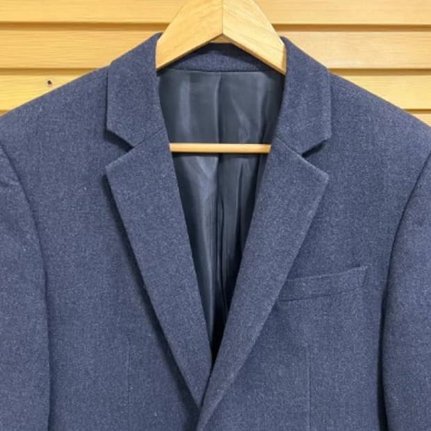 CK캘빈클라인 남성 네이비울자켓 95