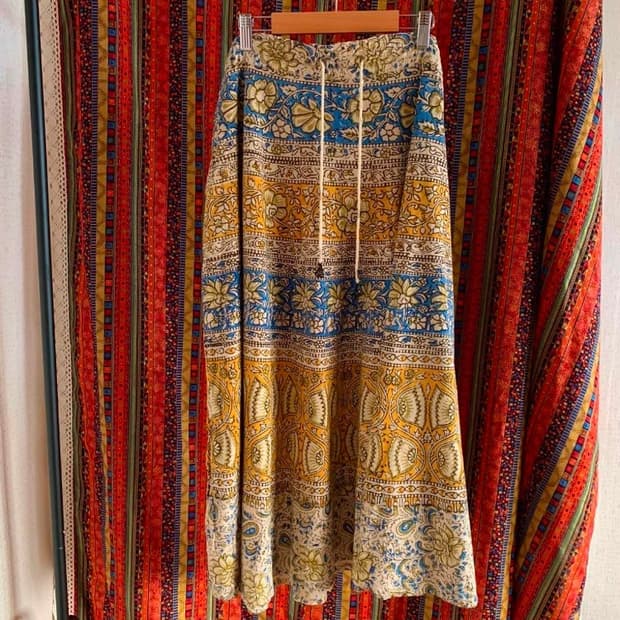 에스닉, 히피 무드 롱스커트