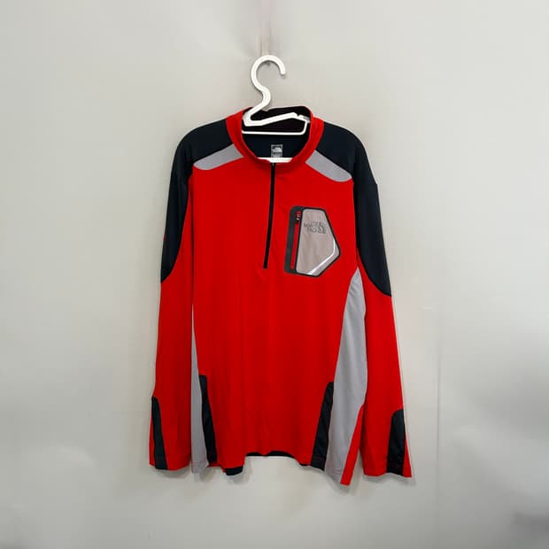 노스페이스 남성 반집업 티셔츠 115 빅사이즈