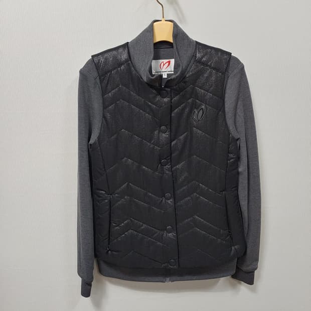 마스터바니 에디션 니트 패딩 조끼 블랙 여성0