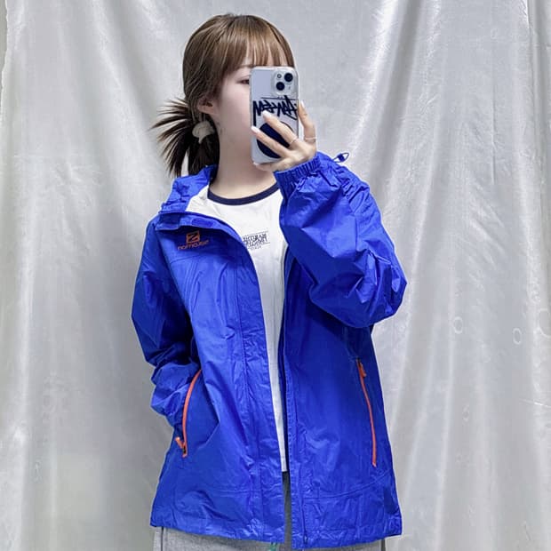 살로몬 베이비블루 마운틴 바람막이 
