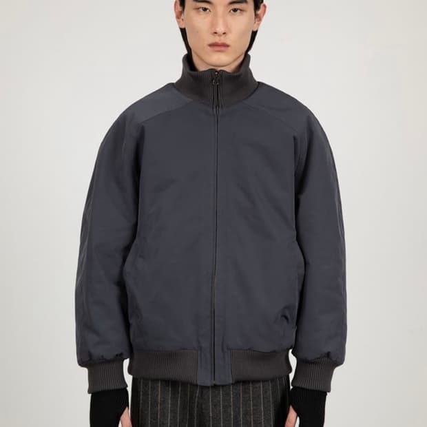 아모멘토 셔링 봄버자켓