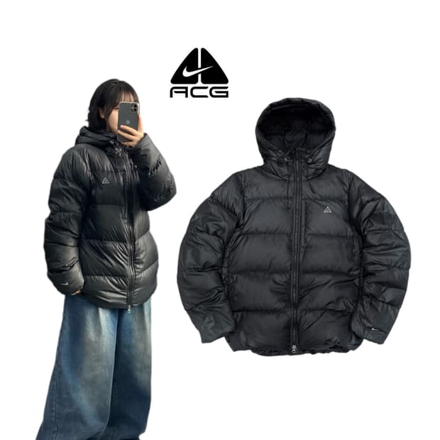 나이키 ACG 00s 구스다운 고프코어 풀오버 루나 레이크 패딩 