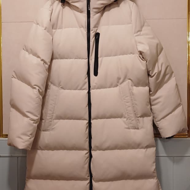 디스커버리 정품 여성 롱패딩 100 사이즈