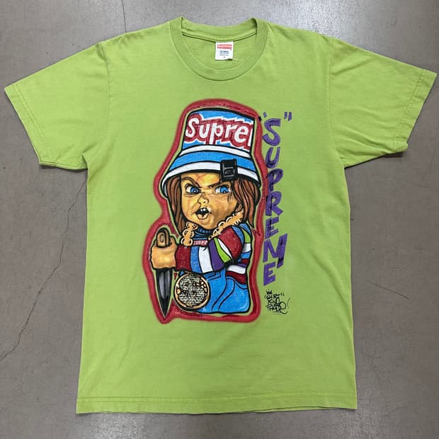 SUPREME 처키 그래픽 반팔 ☠판매합니다💚