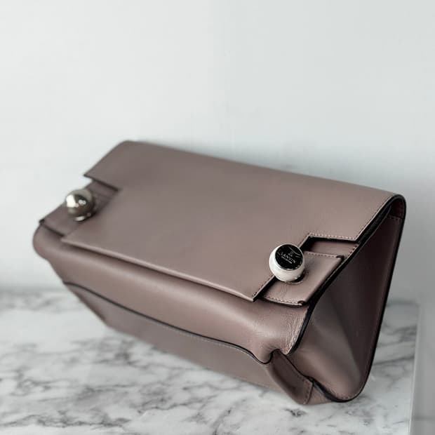 랑방컬렉션 레더 클러치