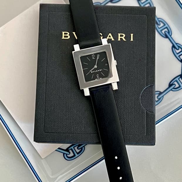 불가리 쿼드라토 시계(Quadrato SQ27 SLD)/정품감정,케어