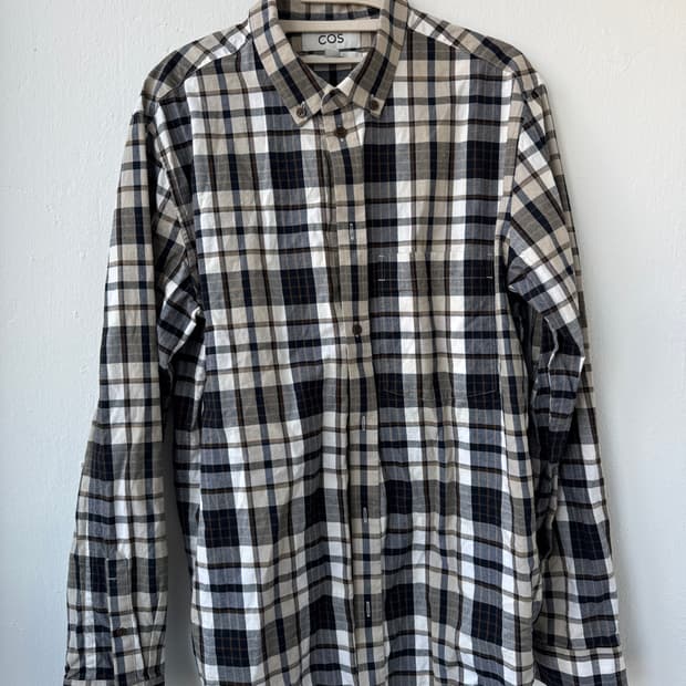 코스 체크 셔츠