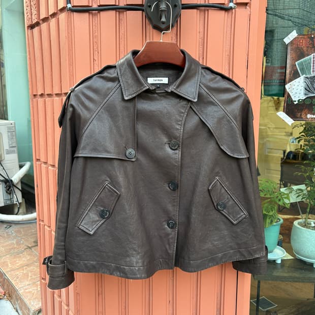 Vintage 양가죽 자켓