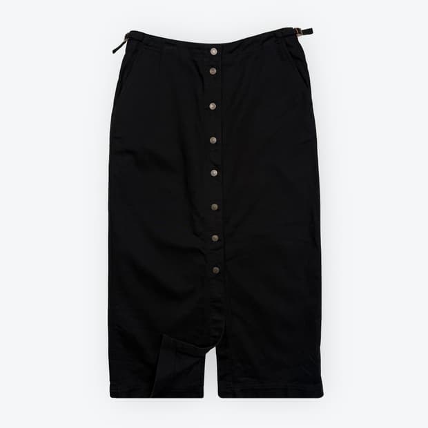 9-00s Lauren Jeans black cotton skirt