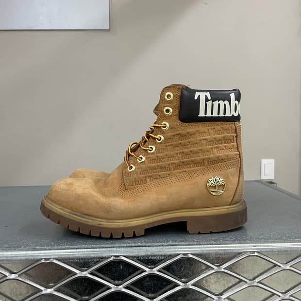 팀버랜드 6인치 로고 부츠 US7(gr-4035)