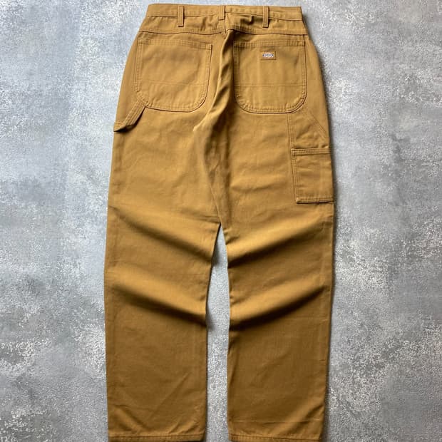 [30-31] Dickies 디키즈 브라운 캔버스 카펜터 팬츠