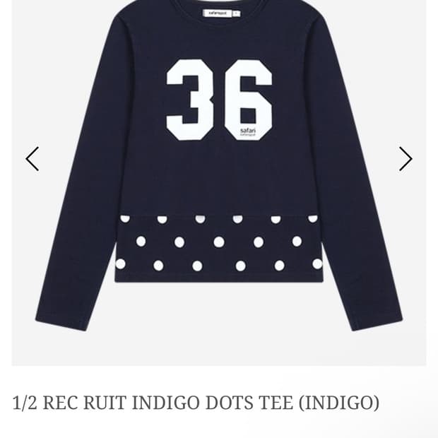 사파리스팟 도트 티셔츠