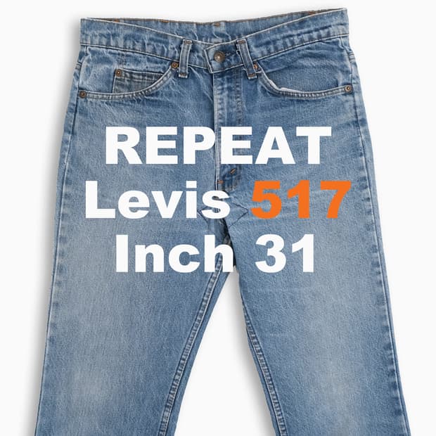 빈티지 리바이스 517 오렌지탭 70s USA 31인치 OR5173387