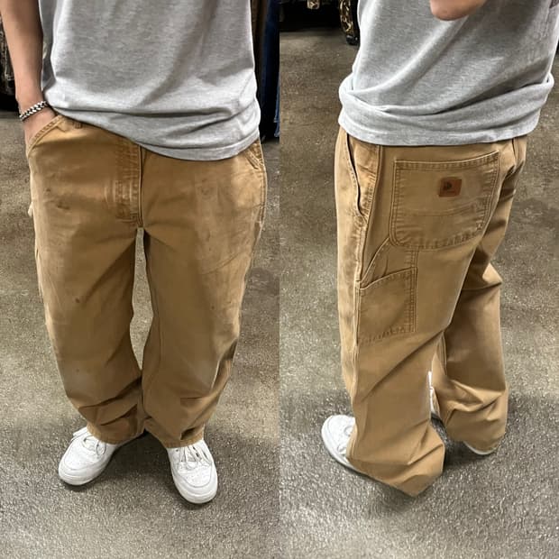 칼하트 싱글니 카펜터 팬츠 (34“)